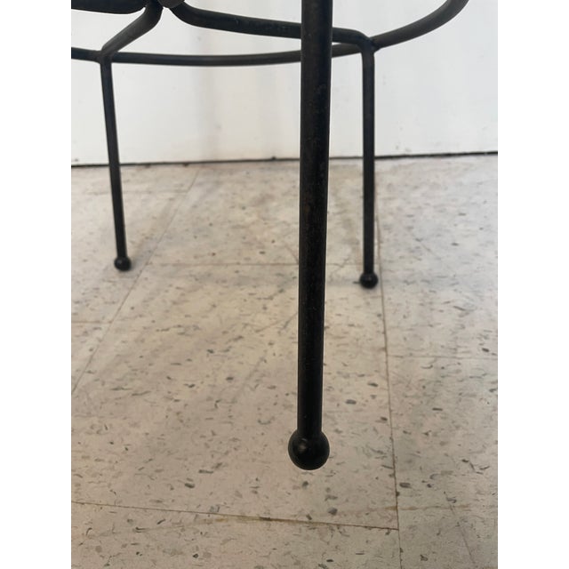 Frederic Weinberg Swivel Barstool in the Style of Frederic Weinberg For Sale - Image 4 of 5