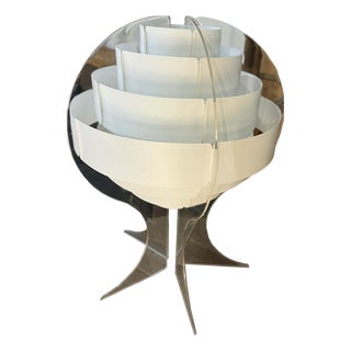 Vintage Danish Strips Lamp, 1970s For Sale