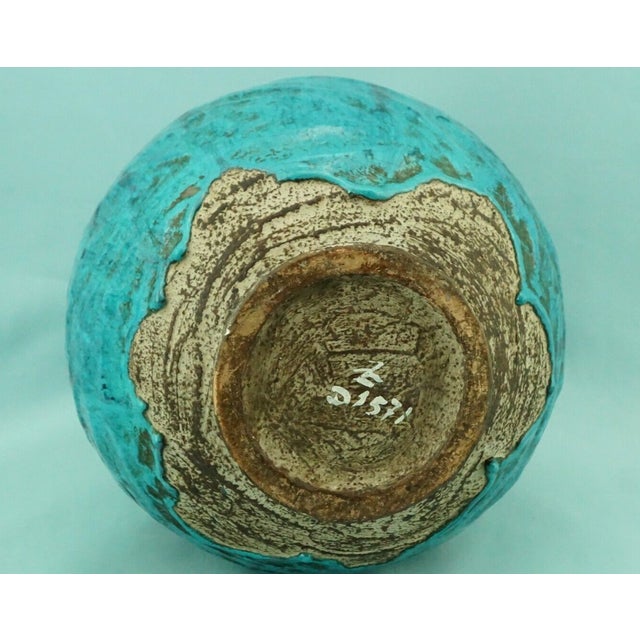 Acid-Treated Ceramic Vase by Ugo Zaccagnini, Italy, 1930s For Sale - Image 16 of 18