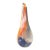 Large Late 20th Century Italian Murano Overlaid Crystal Glass Decorative Vase For Sale