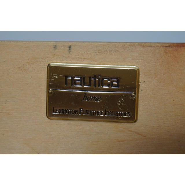 Lexington Nautica Collection Cherry Display Cabinet For Sale - Image 16 of 18