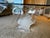 Vintage Acrylic & Glass Swan Coffee Table For Sale - Image 4 of 10