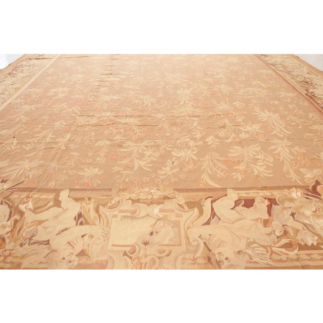 Early 21st Century One-of-a-kind Bessarabian Floral Design Brown Rug by Doris Leslie Blau For Sale - Image 5 of 7