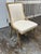 Contemporary Laura Kilar for McGuire Passage Cane Back Side Chair For Sale - Image 3 of 12