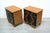 Art Deco Bedside Tables in Oak, Germany, 1940s, Set of 2 For Sale - Image 6 of 8
