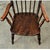 19th Century English 19th Century Carved Elm Windsor Chair For Sale - Image 5 of 12