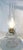Transparent Antique Egg Pattern Pressed Glass Electrified Oil Lamp For Sale - Image 8 of 9