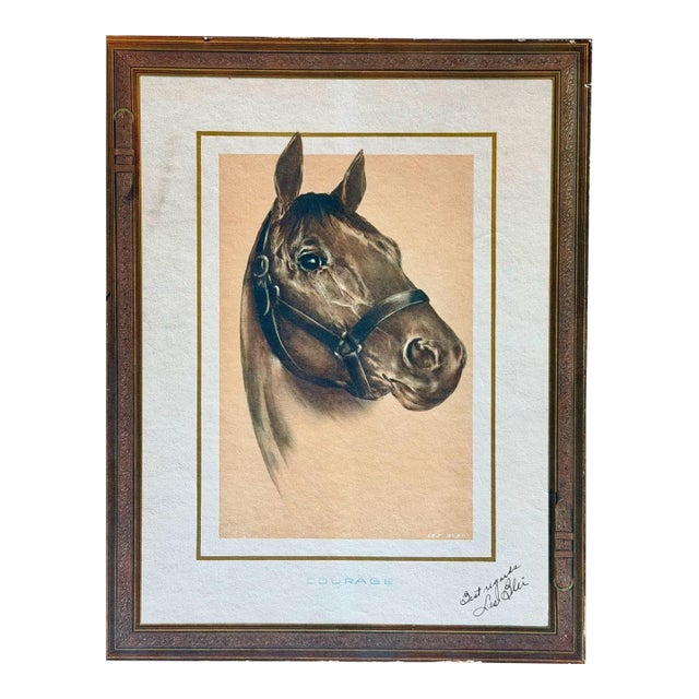 Mid 20th Century Courage Reproduction Print For Sale