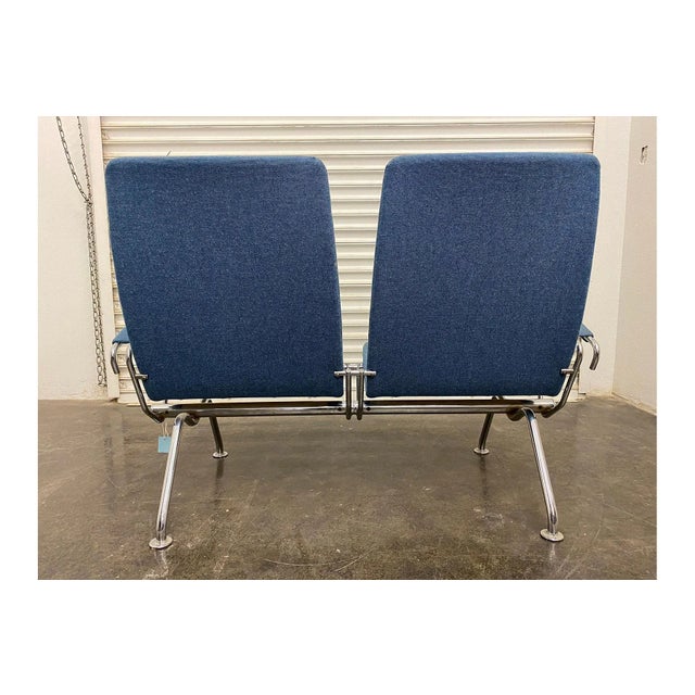 Fritz Hansen Fritz Hansen Lufthavnsstolen Two Seat Sofa For Sale - Image 4 of 5