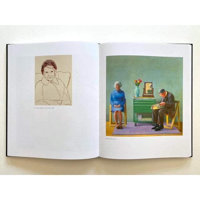 David Hockney " Portraits " First Edition Hardcover Pop Art Exhibition Art Book For Sale - Image 11 of 13