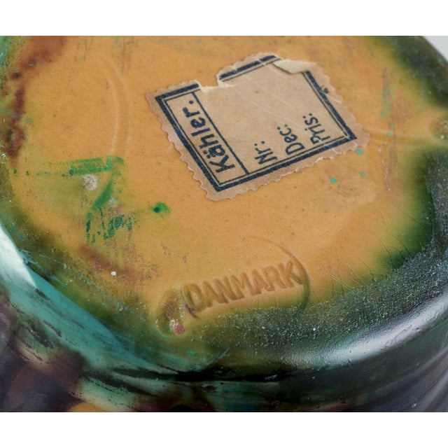Ceramic Ceramic Vase from Kähler, 1930s For Sale - Image 7 of 8