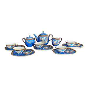 Vintage Tea Snack Set, Made in Occupied Japan- 13 Pieces