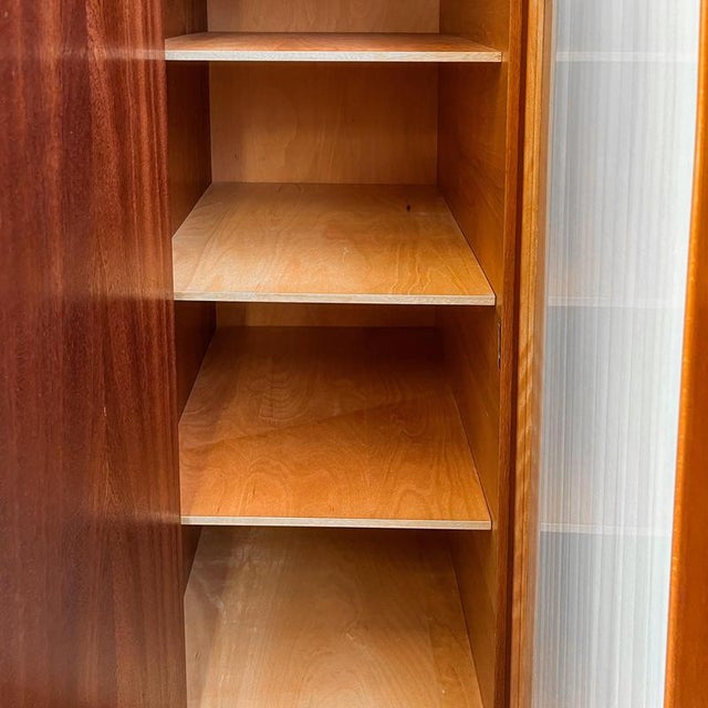 Large Wood Wardrobe, 1960s For Sale - Image 10 of 18
