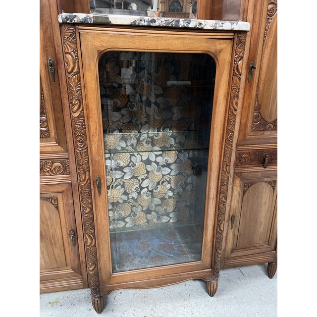 Art Deco Sideboard in Walnut, 1930s For Sale - Image 12 of 17