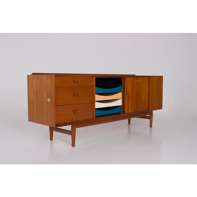 Model 209 Executive Desk by Arne Vodder, 1950s For Sale - Image 16 of 18