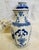 Mixed Lot of Mini Blue & White Vases For Sale - Image 4 of 9