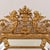 Antique Louis Philippe Octagonal Gold Leaf Wall Mirror with Avec Flowers and Cherubs, Mirror, 19th Century For Sale - Image 6 of 11