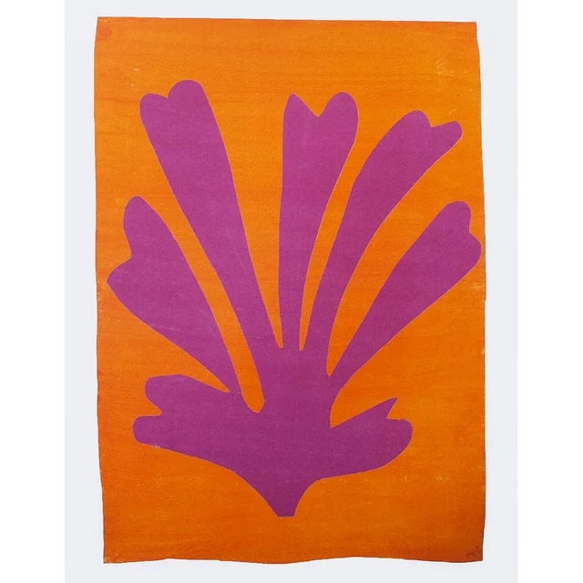 2014 After Henri Matisse "Palm", First German Edition Poster For Sale In Dallas - Image 6 of 7