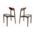 Mid-Century Modern Vintage Danish Dining Chairs by Harry Ostergaard for Randers, 1960, Set of 2 For Sale - Image 3 of 11