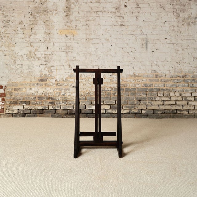 Add functional charm and traditional character to your space with this 19th century French wooden bookstand, a beautifully...