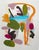 Contemporary Abstract Acrylic and Colored Pencil on Arches 300 Paper "Early Morning Perception" by Jessica Snow For Sale In New York - Image 6 of 6