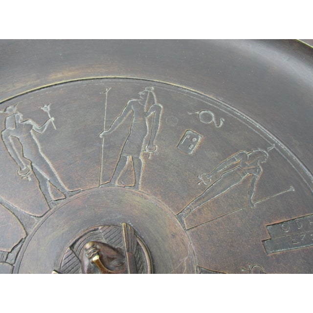 Egyptian Revival Bronze Tazza Apis Bull For Sale - Image 12 of 17