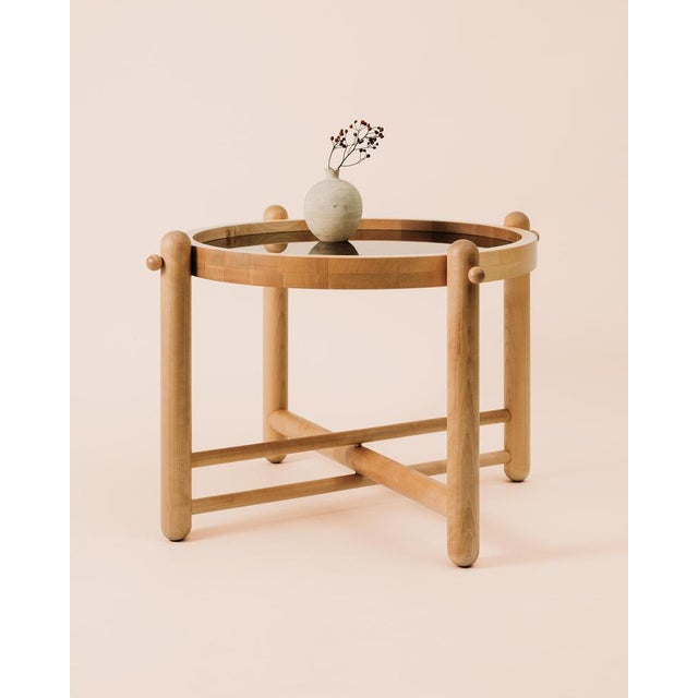 Brown Kaija Table by Elina Ulvio For Sale - Image 8 of 16