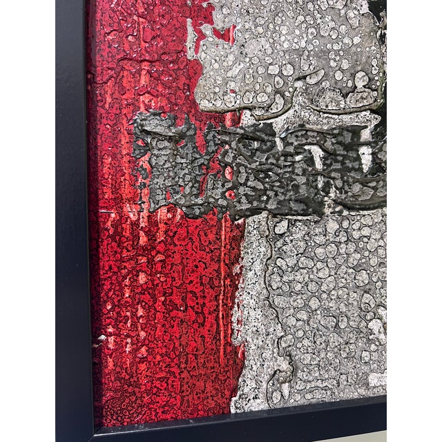 Red Tension No. 3 - Original Abstract Painting by J. Kent Martin For Sale - Image 8 of 12