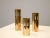 Mid-Century Modern Brass Candleholders, Denmark, 1970s, Set of 3 For Sale - Image 3 of 6