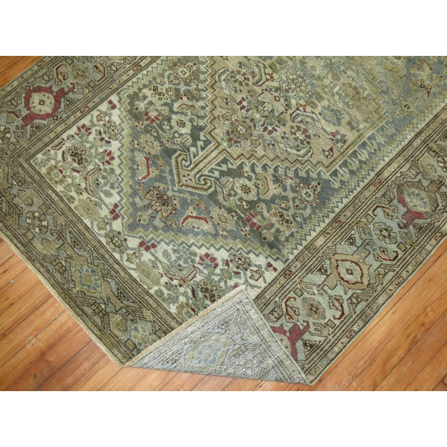 Antique Persian Malayer Rug For Sale - Image 10 of 18