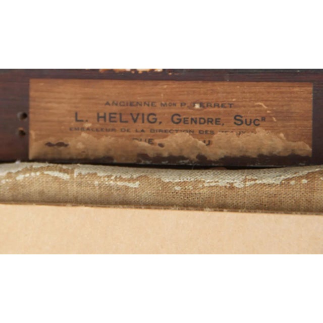 Jean-Jacques Berne-Bellecour, Snowy River Landscape, Oil Painting For Sale In New York - Image 6 of 8