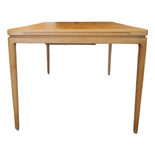 Oak Dining Table by Johannes Andersen for Chr. Linnebergs Møbelfabrik, 1960s For Sale