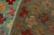 Shabby Chic Balochi Blue/Rust Wool Rug - 3'2''x5'1'' For Sale - Image 9 of 11
