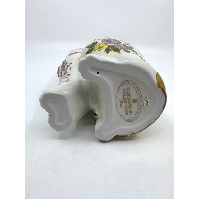 Vintage Gold Leaf “Prosperity” Floral Kitten/ Cat Statue by Franklin Mint For Sale In New York - Image 6 of 7