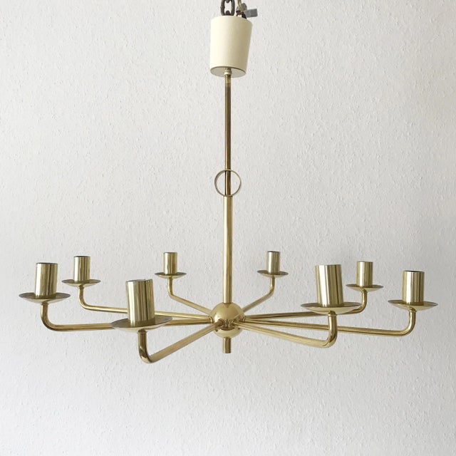 German Sputnik Ceiling Light, 1950s For Sale - Image 13 of 15
