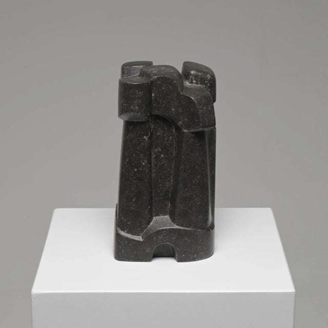 Jan Keustermans, Abstract Sculpture, Belgian Blue Stone For Sale - Image 15 of 18