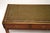 Vintage Military Campaign Style Coffee Table with Leather Top, 1950 For Sale - Image 6 of 11