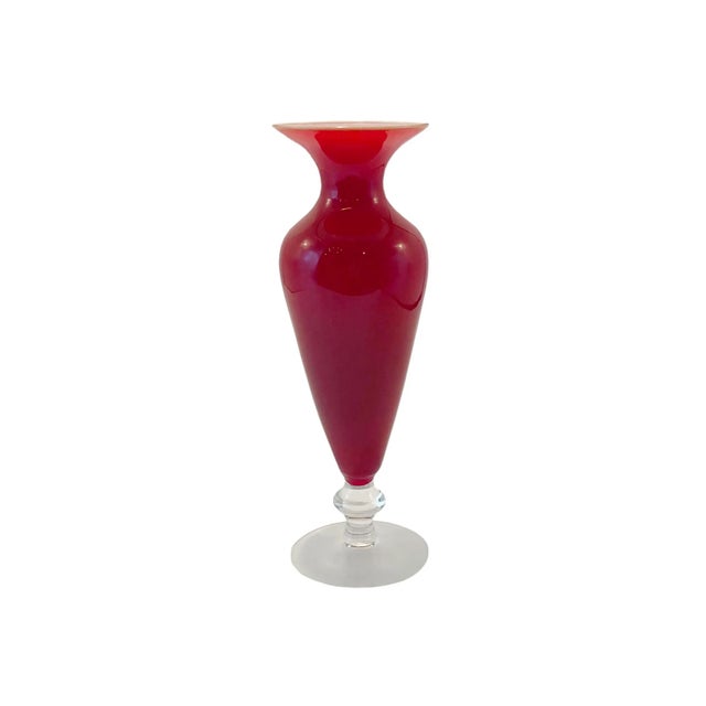 Mid 20th Century Triple Cased Urn Shaped Vase For Sale - Image 5 of 5
