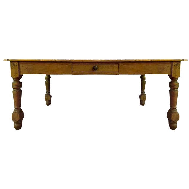 Fir Farmhouse Dining Table For Sale