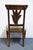 Brown Thomasville Furniture Solid Cherry Contemporary Traditional Style Wheat Back Dining Side Chair 19242 For Sale - Image 8 of 9