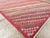 Raspberry Pink Galerie Shabab Collection Mid-20th Century Handmade Turkish Anatolian Throw Rug For Sale - Image 8 of 10
