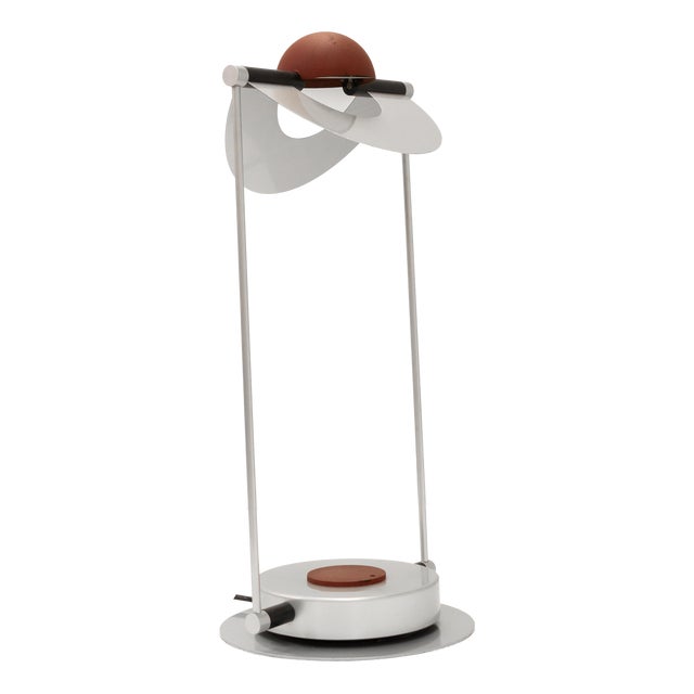Postmodern Tondo Table Lamp by Ann Maes for Scopelight, 1980s For Sale