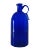 Blue Bottle with Profiled & Polished Edge Attributed to Vittorio Zecchin for A.VE.M, 1940s For Sale