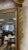 Traditional Vintage Mahogany Carved and Inlaid Gilt Wall Mirror For Sale - Image 3 of 8