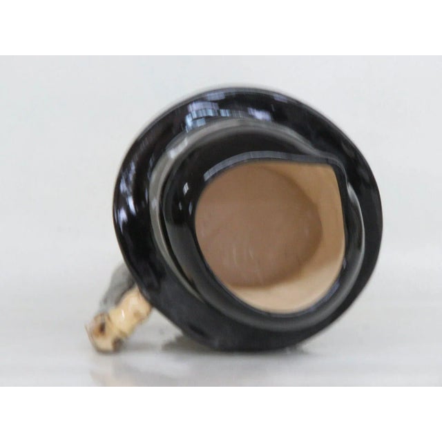 Black Royal Doulton City Gent D6815 Large Toby Jug Porcelain Character Mug For Sale - Image 8 of 13