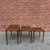 Mid 20th Century Mid Century Swedish Modern Teak Nesting Side Tables For Sale - Image 5 of 11
