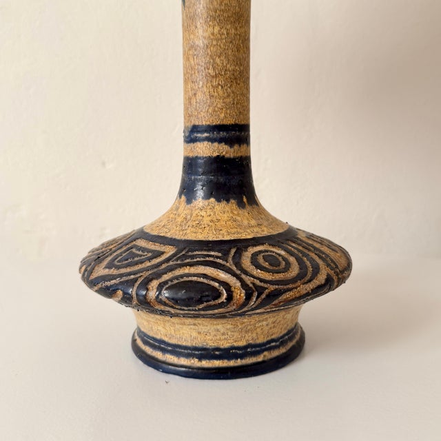Mid-Century Modern Danish Ceramic Table Lamp by Jette Helleroe, Denmark, 1960s For Sale - Image 4 of 8