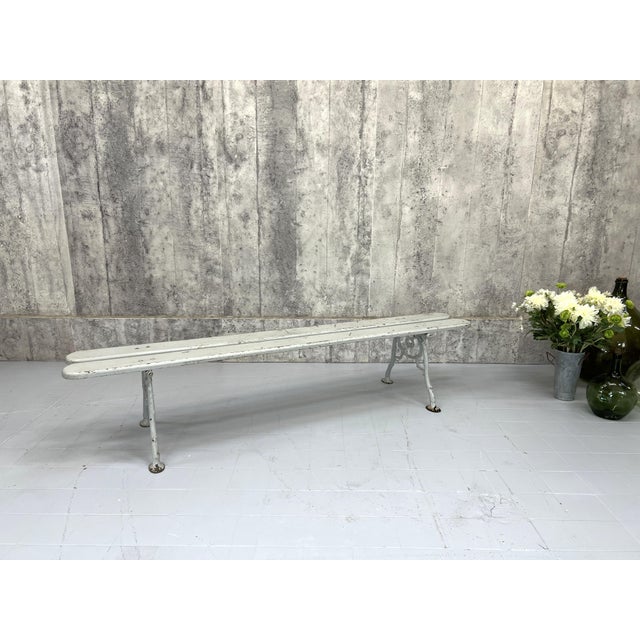 Dimensions: 201.5cm wide x 43cm high x approx 31.5cm deep. The base is 54cm deep. A classic, unique and comfortable garden...