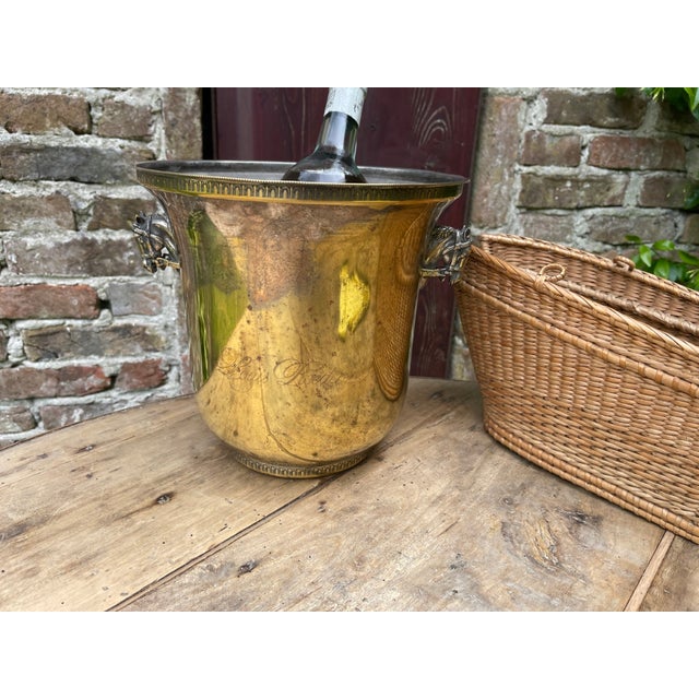 French Champagne Cooler Wine Cooler Horses by Louis Roederer, 1960s For Sale - Image 12 of 14