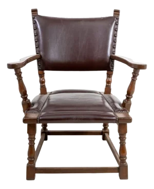 Charles II Style Oak Armchair